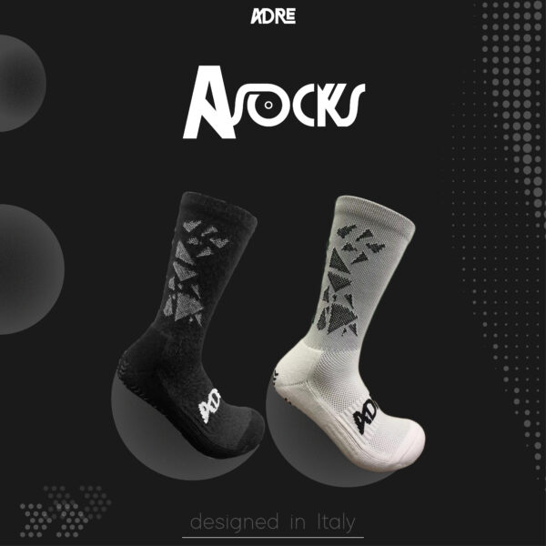 Scopri i nostri calzini antiscivolo con tecnologia GRIP by ADRE Sportswear - ASOCKS